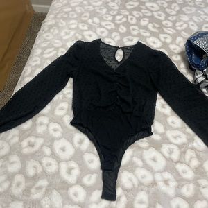 Black bodysuit